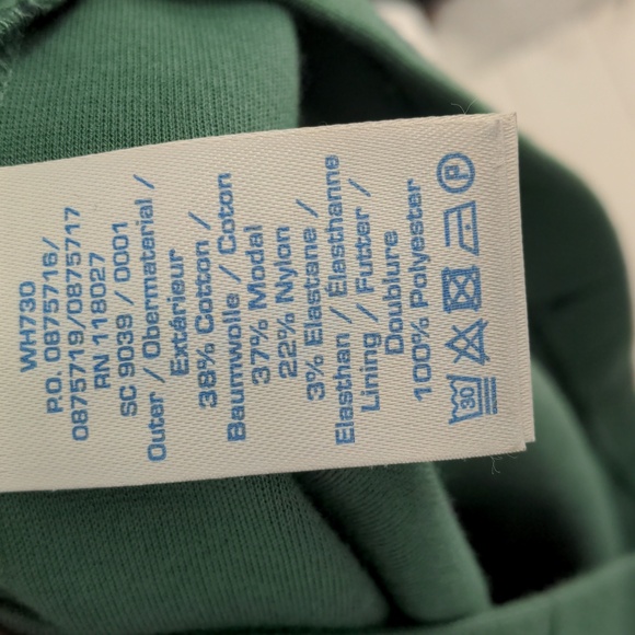 Boden Women's Midi Dress Size 4 Long Geometric Printed Blue Green Ponte - Picture 7 of 13